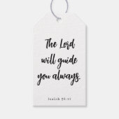 Scripture Centerpiece Decoration Graduation Party Cadeaulabel (Voorkant)
