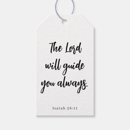 Scripture Centerpiece Decoration Graduation Party Cadeaulabel (Voorkant)