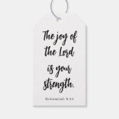 Scripture Centerpiece Decoration Graduation Party Cadeaulabel (Voorkant)