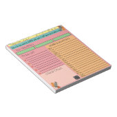 Scripture Daily Task Notitieblok Dit is de dag roz (Schuin)