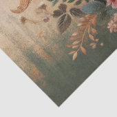 Scripture & Elegant Floral Equine, Decoupage  Tissuepapier (Detail)