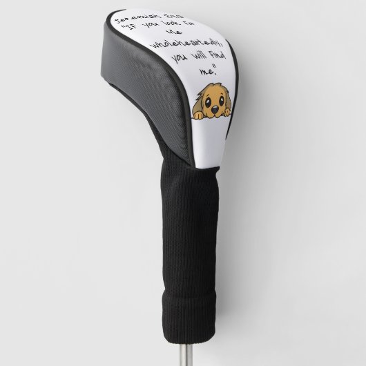Scripture Golfheadcover (Schuin)