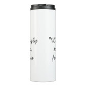 Scripture Hebrews 10:23 - He is Faithful Thermosbeker (Achterkant)