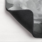 SCRIPTURE John 8:32 Black/White Flowers Muismat (Hoek)