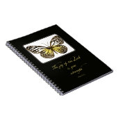 Scripture Journal Waterverf Butterfly Notitieboek (Rechterzijde)