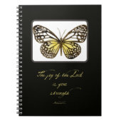 Scripture Journal Waterverf Butterfly Notitieboek (Voorkant)