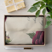 Scripture Le Femme Victoriaans Rozen Decoupage Tissuepapier (Geschenk)