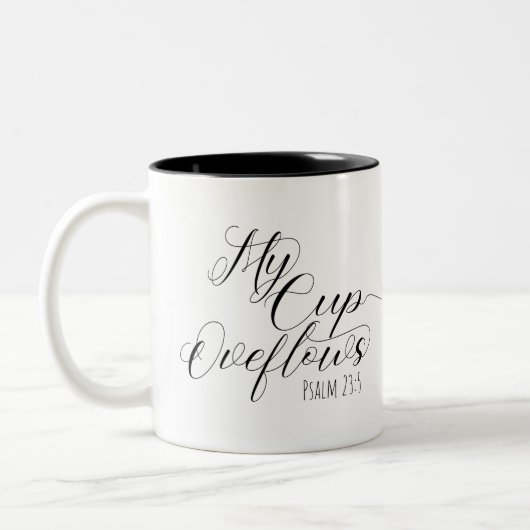 Scripture Mok Psalm 23:5 "My Cup Overflows" (Links)