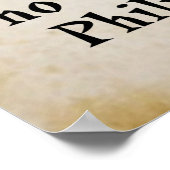 scripture philippians 4:13 poster (Hoek)