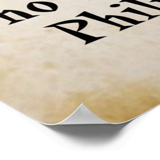 scripture philippians 4:13 poster (Hoek)