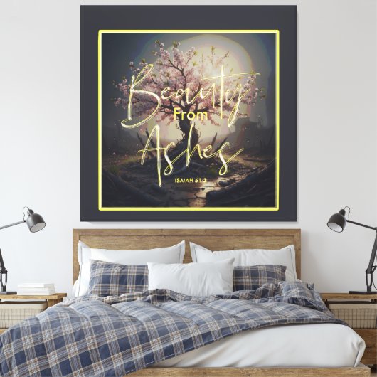 Scripture Pictures 06-02 Canvas Afdruk (Insitu (Slaapkamer))