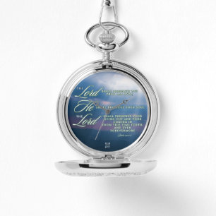 Scripture Pocket Watch Horloge