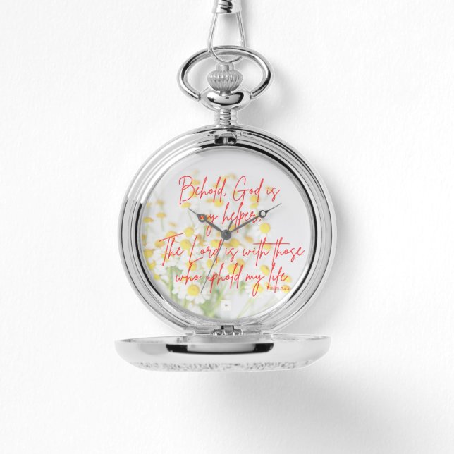 Scripture Pocket Watch Horloge (Voorkant)