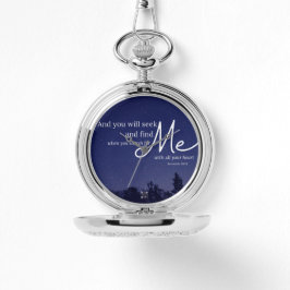Scripture Pocket Watch Horloge