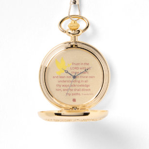 Scripture Pocket Watch Horloge
