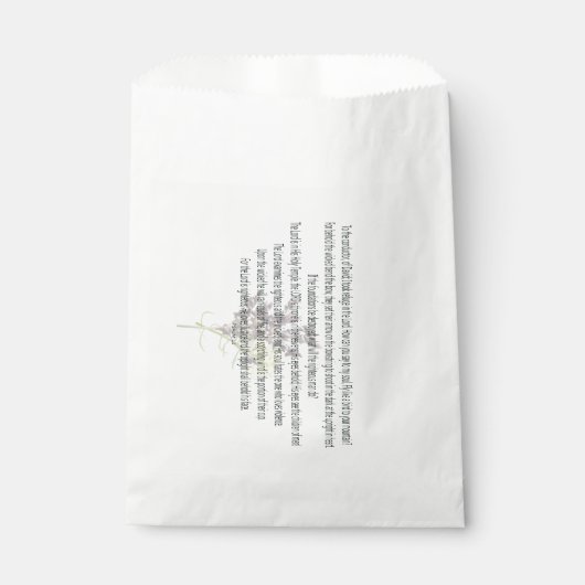Scripture, Psalm 11, Bedankzakje (Voorkant)