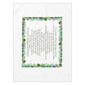 Scripture, Psalm 11, Bible Verse, Tafelkleed (Voorkant)