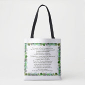 Scripture, Psalm 11, Bible Verse, Tote Bag (Voorkant)