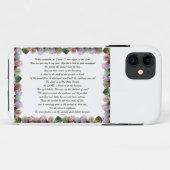 Scripture, Psalm 11, Colorful Rozen Case-Mate iPhone Case (Achterkant (horizontaal))
