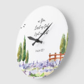 Scripture Psalm 25:1, ik zet Mijn Vertrouwelijke B Grote Klok (Hoek)