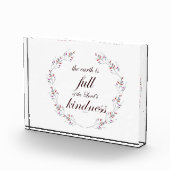 Scripture, Psalm 33, Full Kindness Fotoblokken (Rechts)