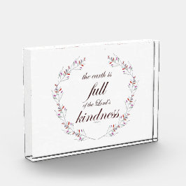 Scripture, Psalm 33, Full Kindness Fotoblokken