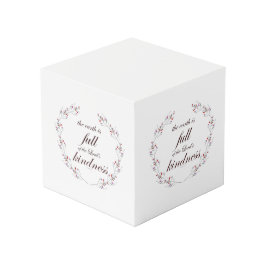 Scripture, Psalm 33, Full Kindness Kubus