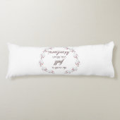 Scripture, Psalm 33, Full Kindness Lichaamskussen (Voorkant)