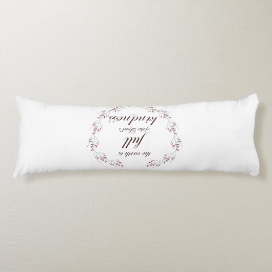 Scripture, Psalm 33, Full Kindness Lichaamskussen (Voorkant)