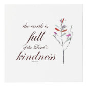 Scripture, Psalm 33, Kindness, Kubus (Rechts)