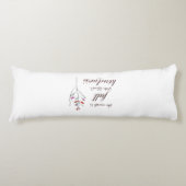 Scripture, Psalm 33, Kindness, Lichaamskussen (Voorkant)