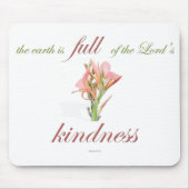 Scripture, Psalm 33, Lord's Kindness, Lily Muismat (Voorkant)