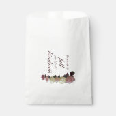 Scripture, Psalm 33, White and Pink Roses Bedankzakje (Voorkant)