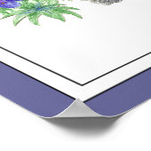 Scripture Psalm 61:2 het Aanmoedigen van Waterverf Poster (Hoek)