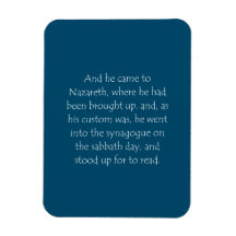 Scripture Quote Luke 4 16