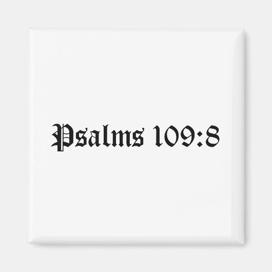 Scripture reference  magneet (Voorkant)