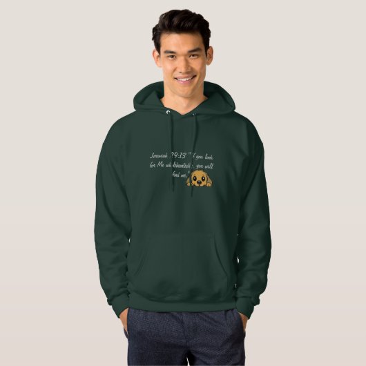 Scripture text hoodie (Voorkant volledig)