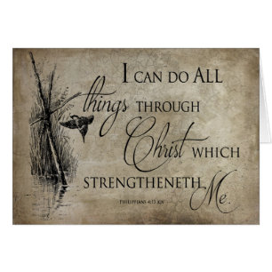 SCRIPTURE VERSE: Filippijnen 4:13 KJV - Religieus