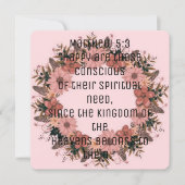 Scripture Verse Spiritueel Matthew Kingdom (Voorkant)