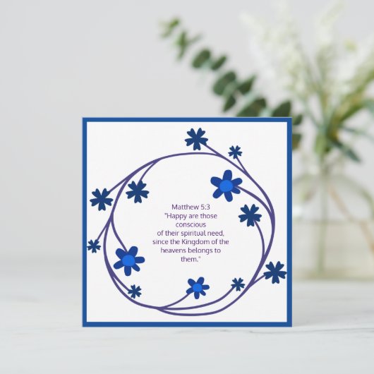 Scriptversie Verse Spiritueel berichtKoninkrijk (Staand voorkant)