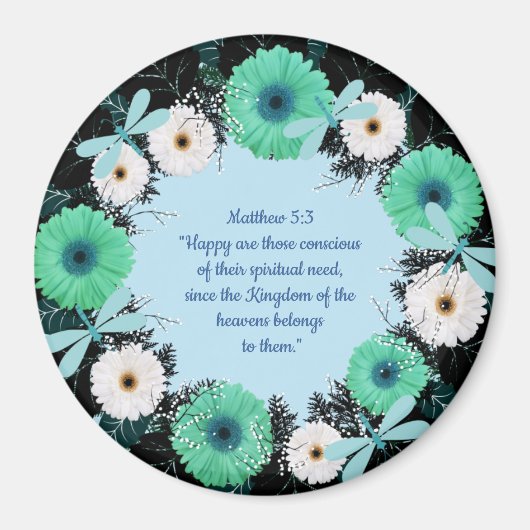 Scriptversie Verse Spiritueel berichtKoninkrijk Magneet (Voorkant)