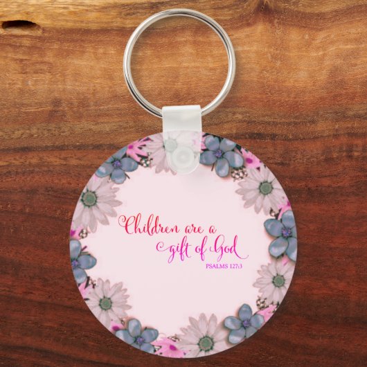 Scriptversie Verse Spiritueel berichtKoninkrijk Sleutelhanger (Voorkant)