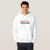 Scriptwriters Publiceren Red/Black Hoody (Voorkant volledig)