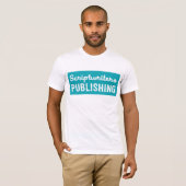 Scriptwriters Solid Aqua T-shirt (Voorkant volledig)