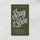 Scripty Stag & Doe Ticket (Voorkant)