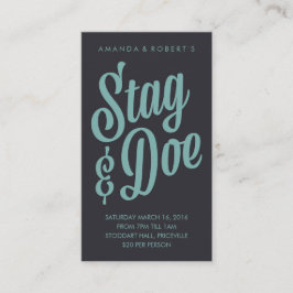 Scripty Stag & Doe Ticket