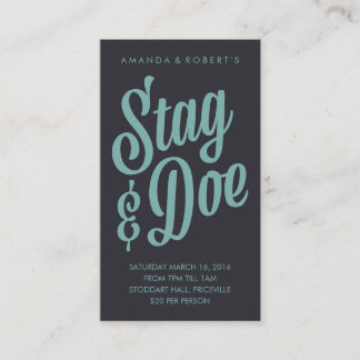 Scripty Stag & Doe Ticket