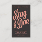 Scripty Stag & Doe Ticket (Voorkant)