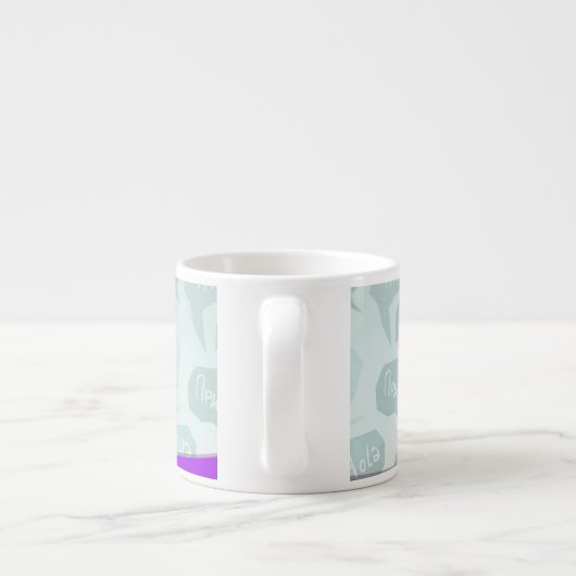 Scriveremo logo en achtergrond espresso kop (Achterkant)