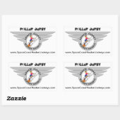 SCRJ Roller Derby Sticker (Vel)